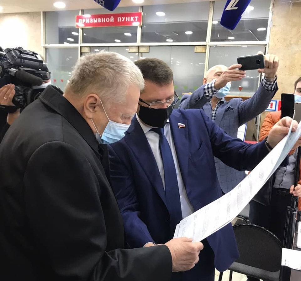 Владимир Жириновский и Сергей Жигарев