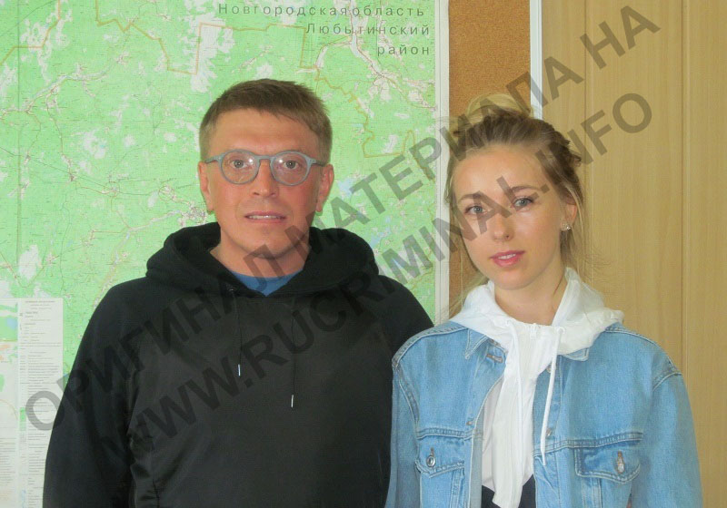 Денис Михайлов и его жена Оксана